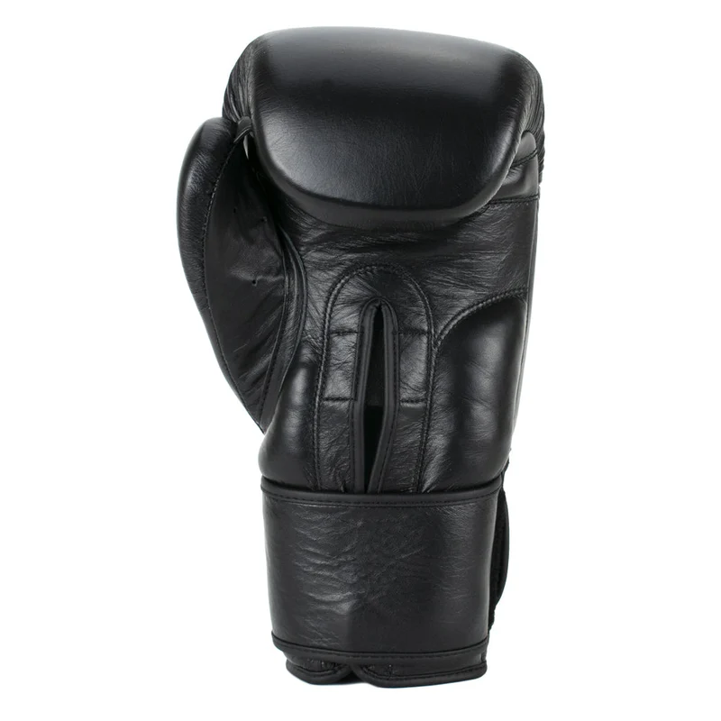 Super Pro Combat Gear Legend Lederen (Kick)Bokshandschoenen - Zwart