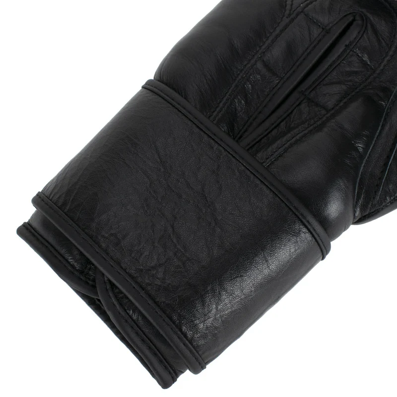Super Pro Combat Gear Legend Lederen (Kick)Bokshandschoenen - Zwart