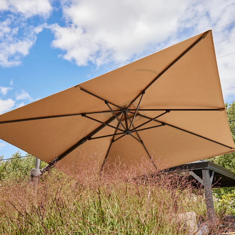 Parasol suspendu Deluxe Sunbrella inclinable - 10 pi (3 m)