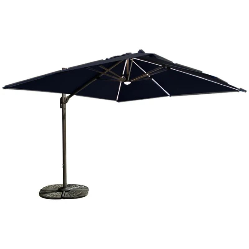 Parasol suspendu Deluxe lumière incluse - 10 pi (3 m)