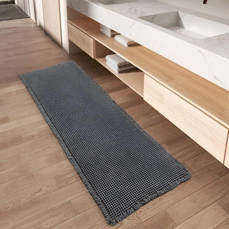 TasselMat – Gulvmåtte med Frynser og Skridsikkert Design