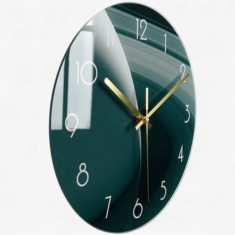 TimeGlow – Glasvægur med rund form