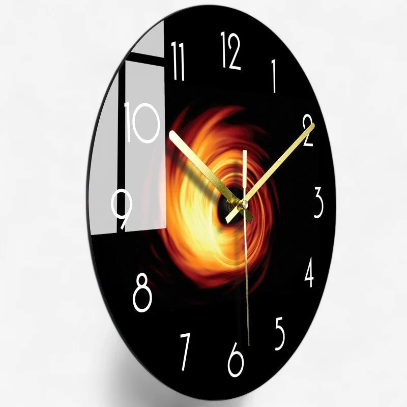 TimeGlow – Glasvægur med rund form