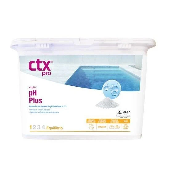 CTX – 20 pH Plus granulado aumentador de pH para piscina