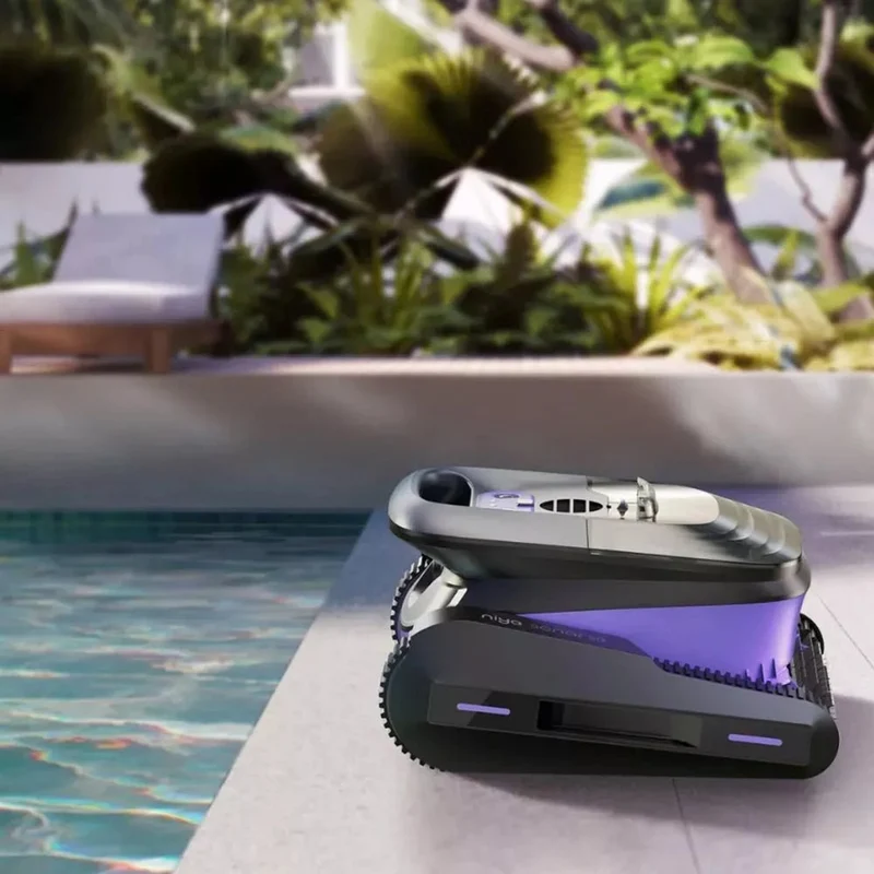 Dolphin Niya Sonar 50 - Robot limpiafondos sin cable para piscina