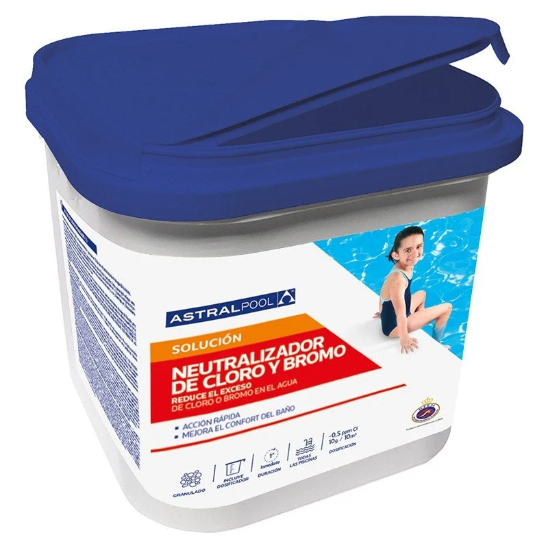 Astralpool – Neutralizador de cloro y bromo para piscina
