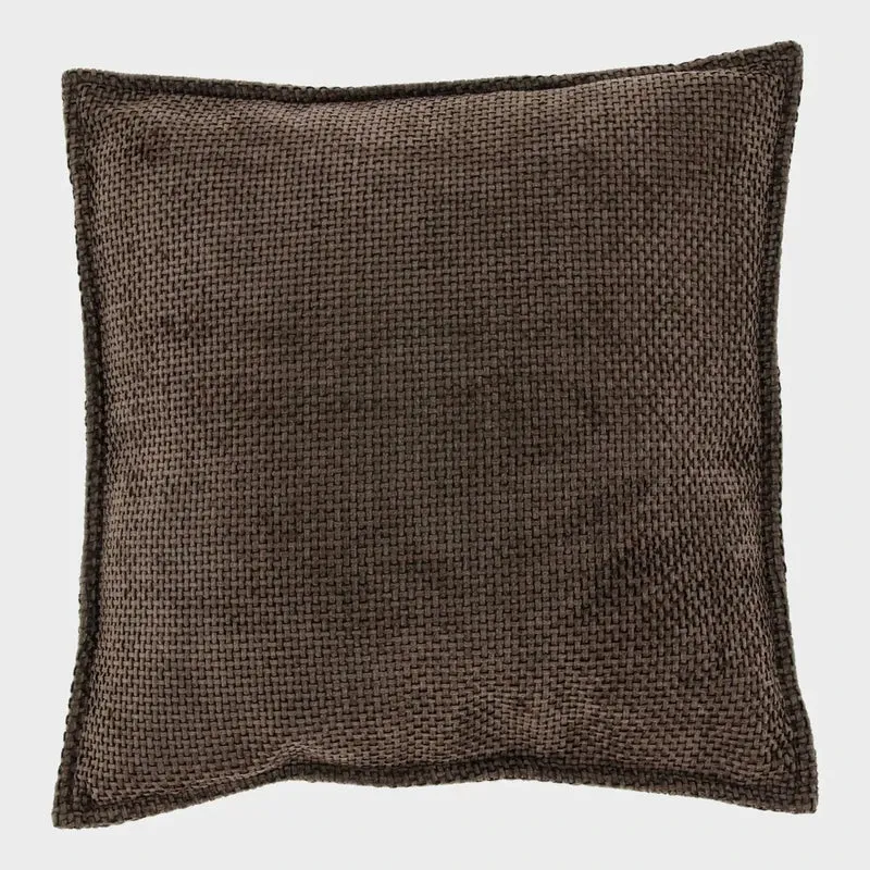 Cuscino Lia 45x45cm Marrone Rocky UNIQUE LIVING