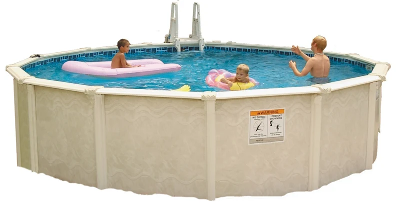 Interline Century metalen zwembad rond Ø 730 cm x 132 cm compleet pakket