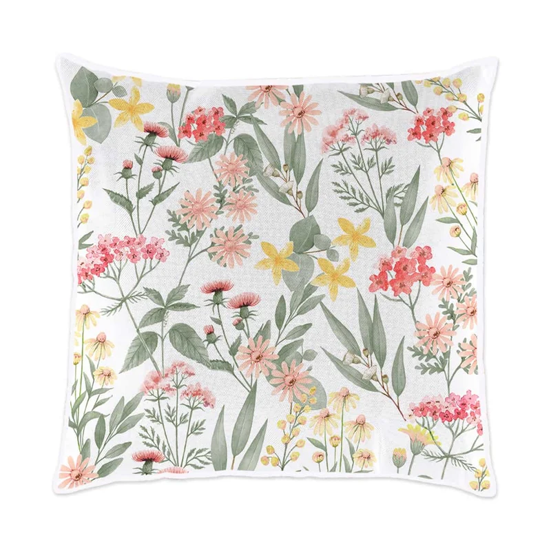 Coussin extérieur 24 x 24 po - Bouquet