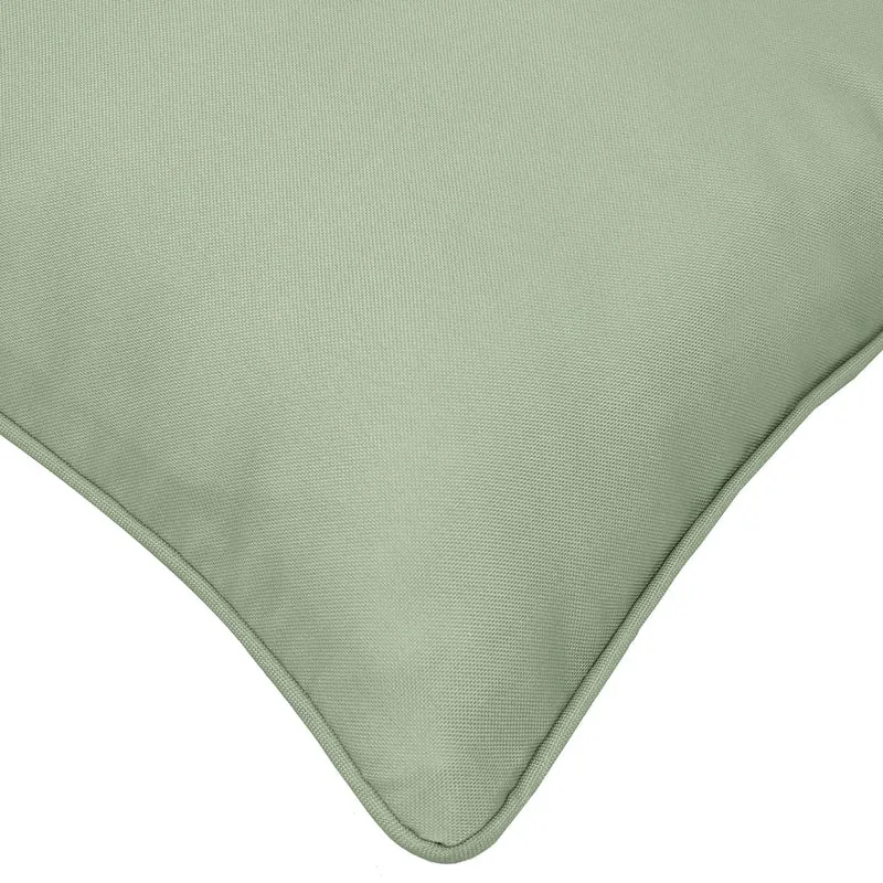 Coussin extérieur 18 x 18 po - Vert sauge uni