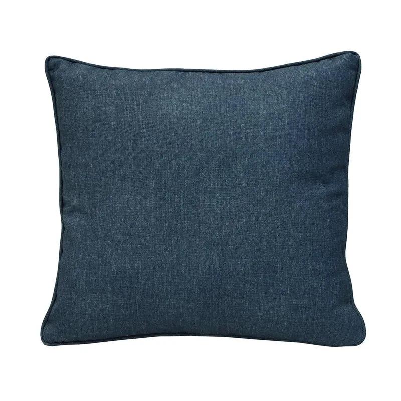Coussin extérieur 18 x 18 po - Texturé bleu