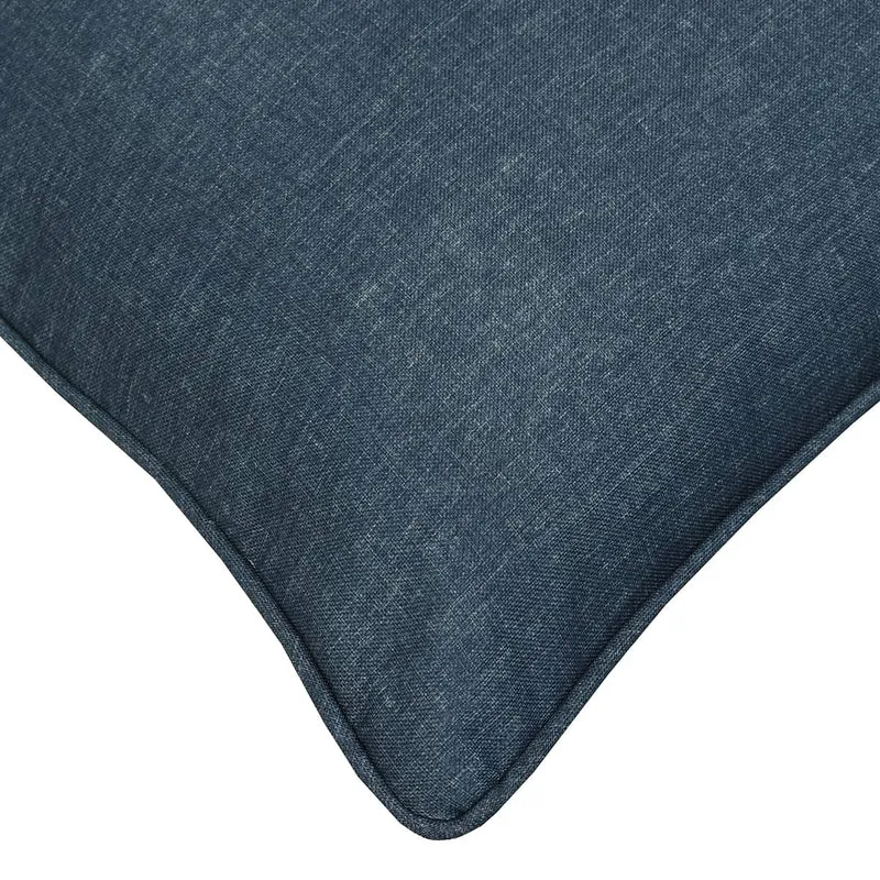 Coussin extérieur 18 x 18 po - Texturé bleu