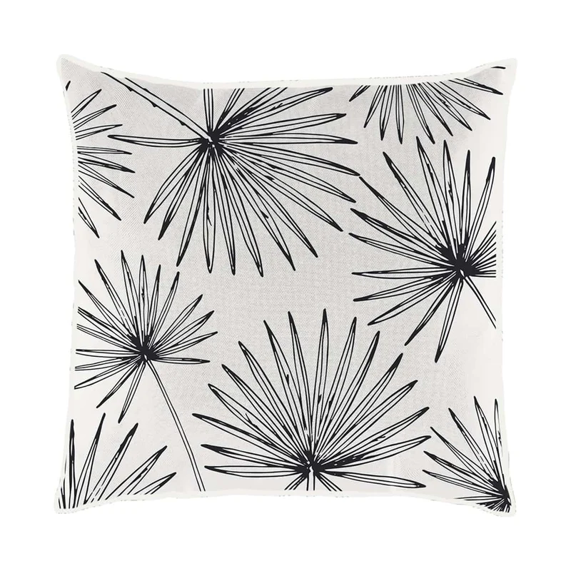 Coussin extérieur 18 x 18 po - Palmier éventail