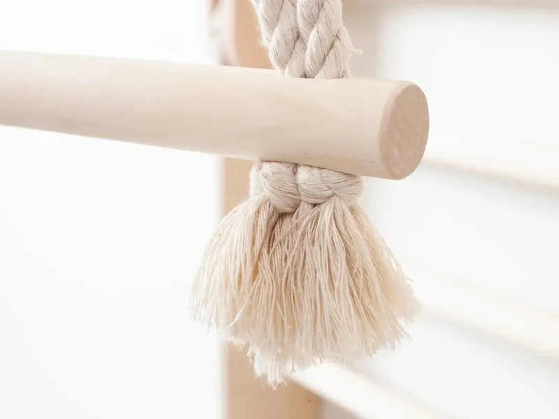 Anneaux de Gym et Barre Trapézoïdale Happymoon - Équipement de Gymnastique - Jeu de motricité enfant - Happymoon