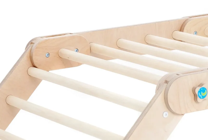Triangle d'escalade, salle d'escalade Montessori, Climber, Pikler - Jeu de motricité enfant - Happymoon
