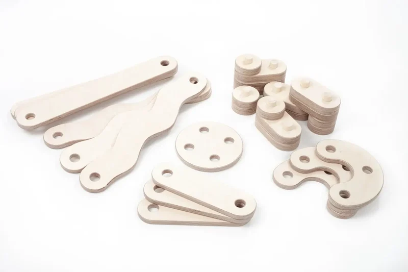 Poutres d'équilibre PELTES®, jouet Montessori, planche d'équilibre - Jeu de motricité enfant - Happymoon