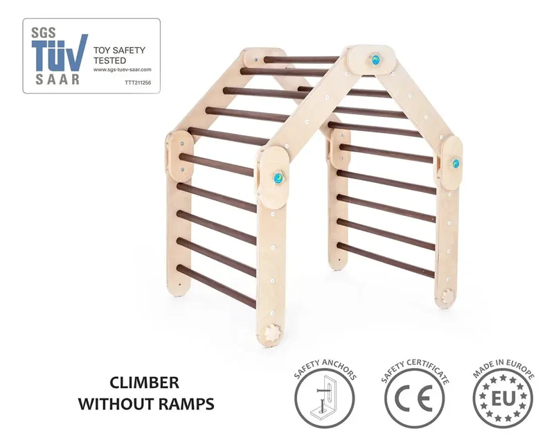 Dark Climber, Triangle Modifiable Montessori - Jeu de Motricité Enfant - Happymoon