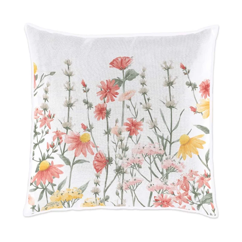 Coussin extérieur 18 x 18 po - Flore locale