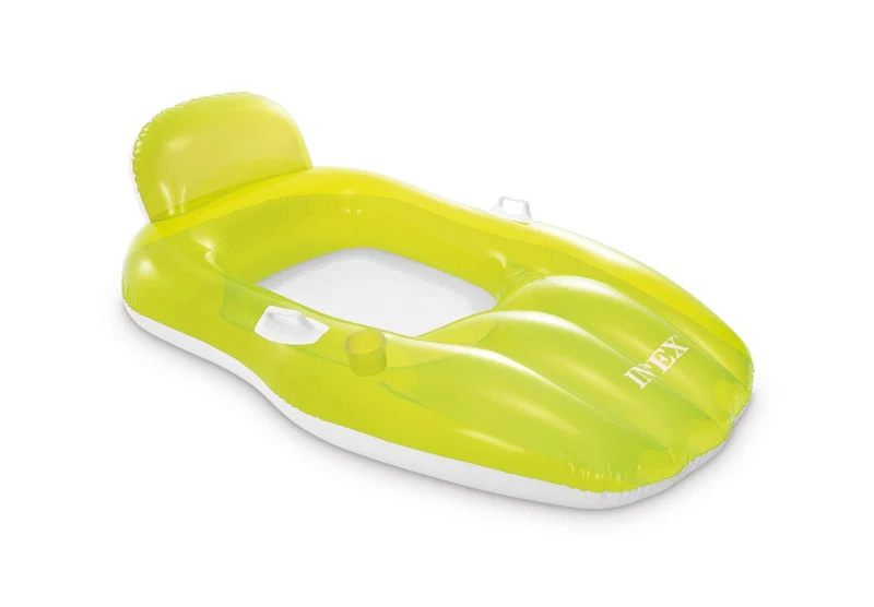 Intex Chill 'N Float luchtmatras 163cm x 104cm - Groen