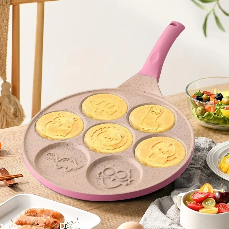 PanPals – 7-kops non stick stegepande med dyreprint