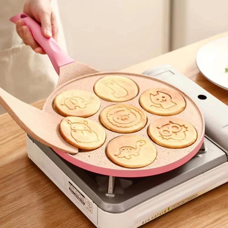 PanPals – 7-kops non stick stegepande med dyreprint