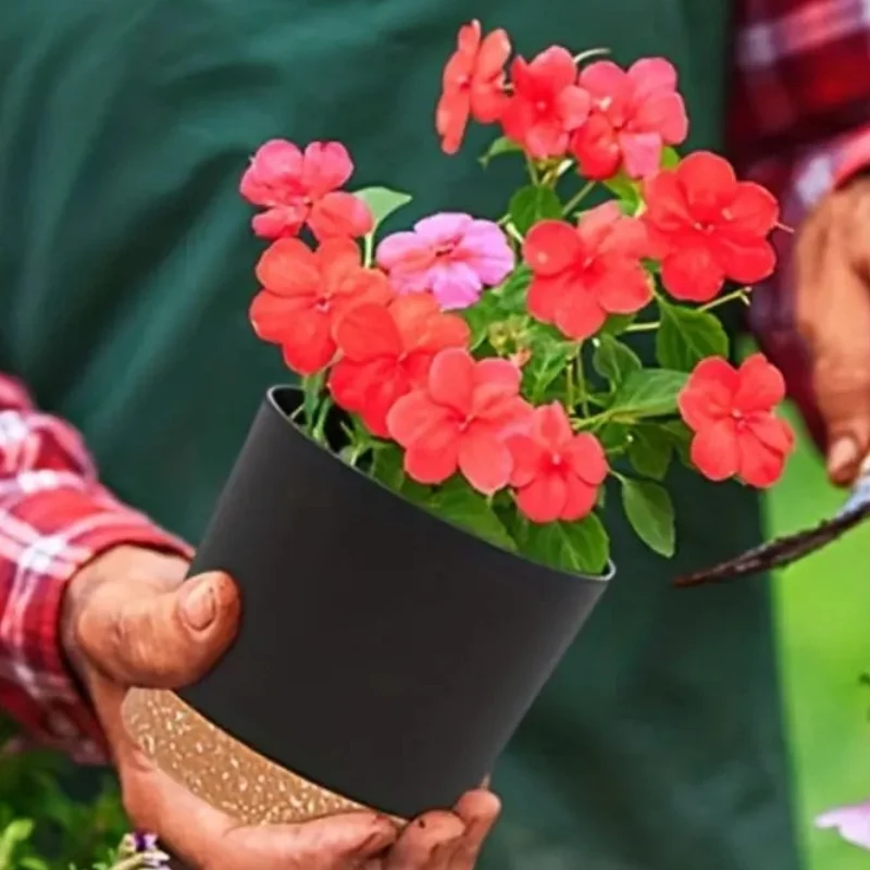 GreenHold – Indendørs Blomsterpotte med Aftagelig Bund og Dræningssystem