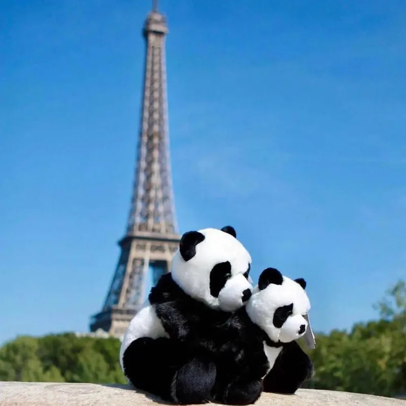 Ma peluche Panda Sam - La Pelucherie