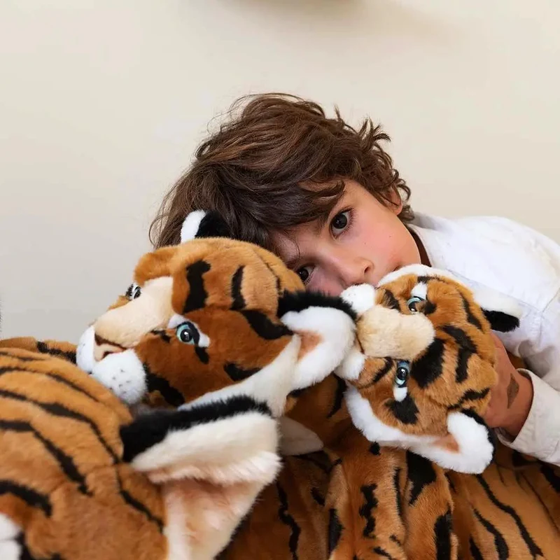 Ma peluche Tigre César - La Pelucherie