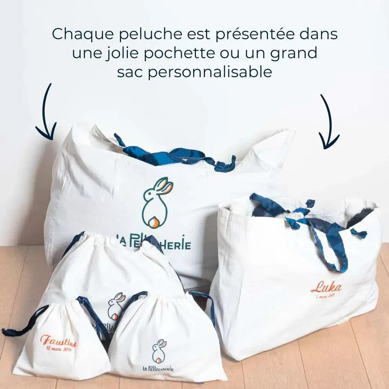 Ma peluche Phoque Arsène - La Pelucherie