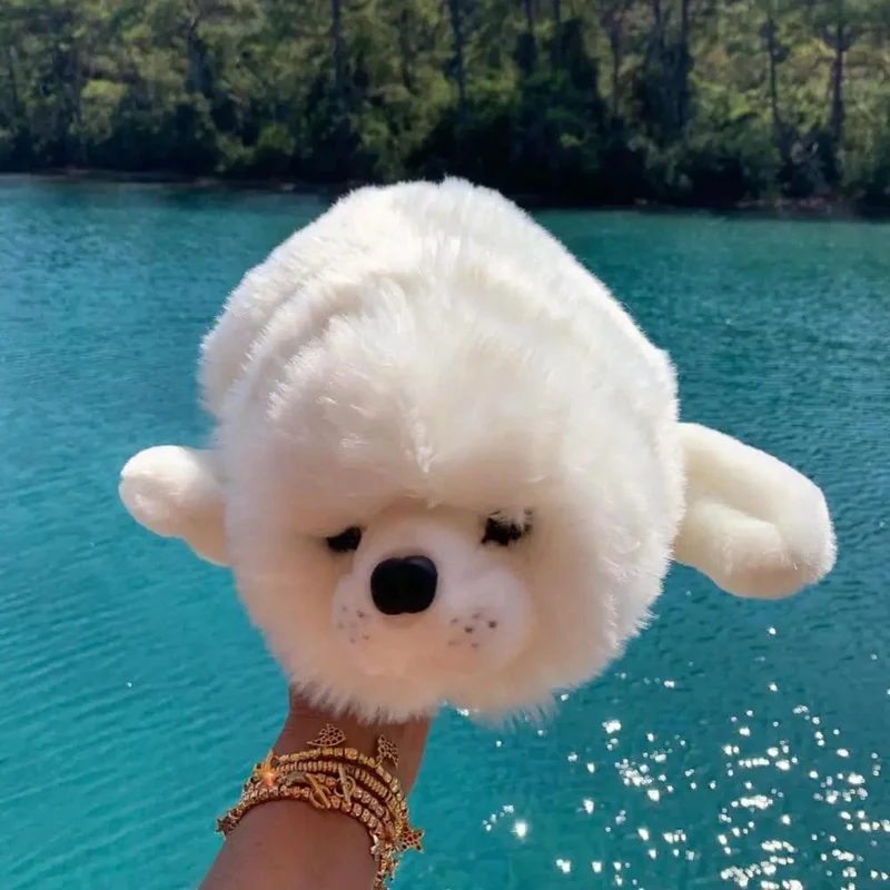 Ma peluche Phoque Arsène - La Pelucherie