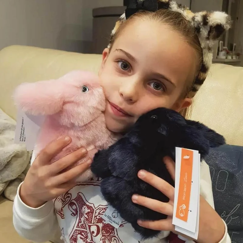 Ma peluche Lapin Léon - La Pelucherie