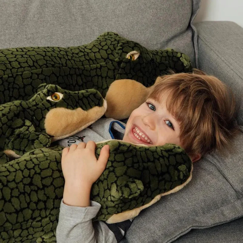 Ma peluche Crocodile Balthazar - La Pelucherie