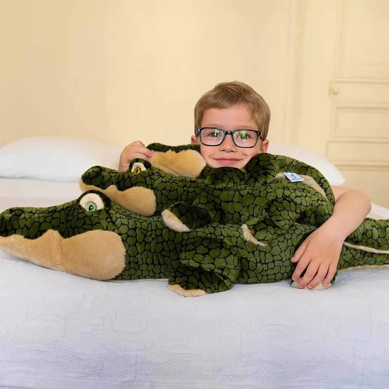 Ma peluche Crocodile Balthazar - La Pelucherie