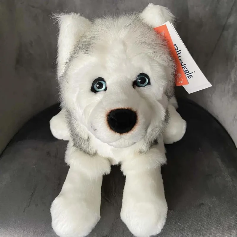 Ma peluche Husky Léonard - La Pelucherie