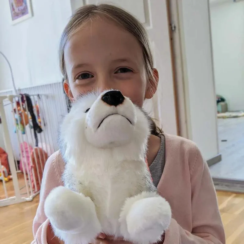 Ma peluche Husky Léonard - La Pelucherie