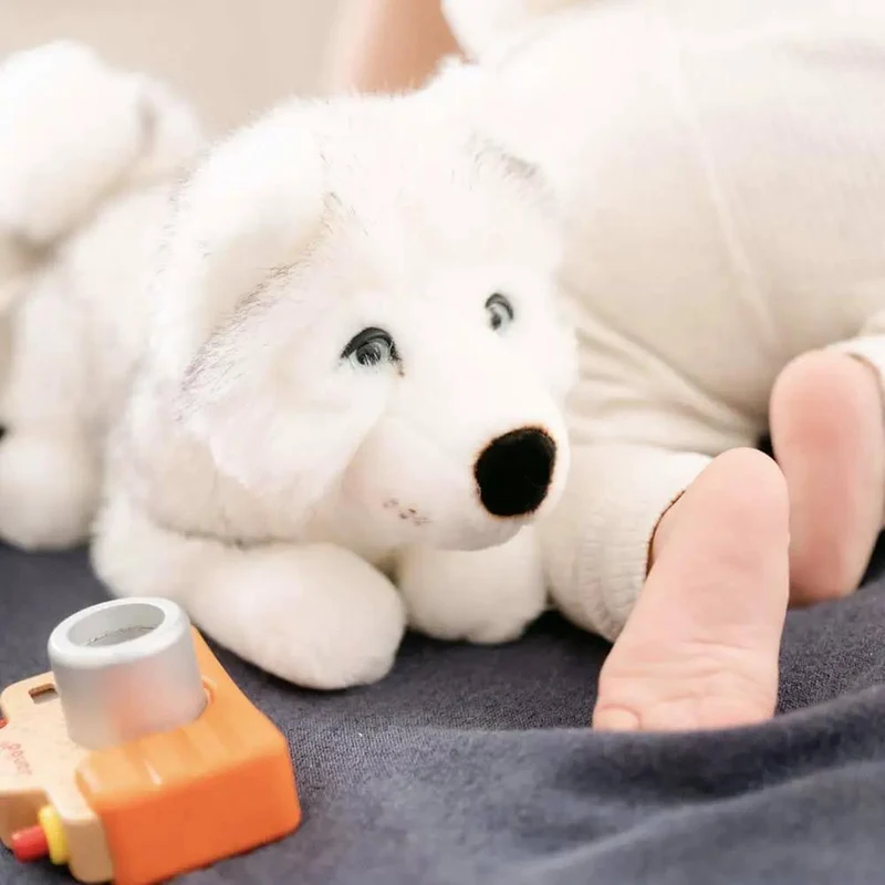 Ma peluche Husky Léonard - La Pelucherie