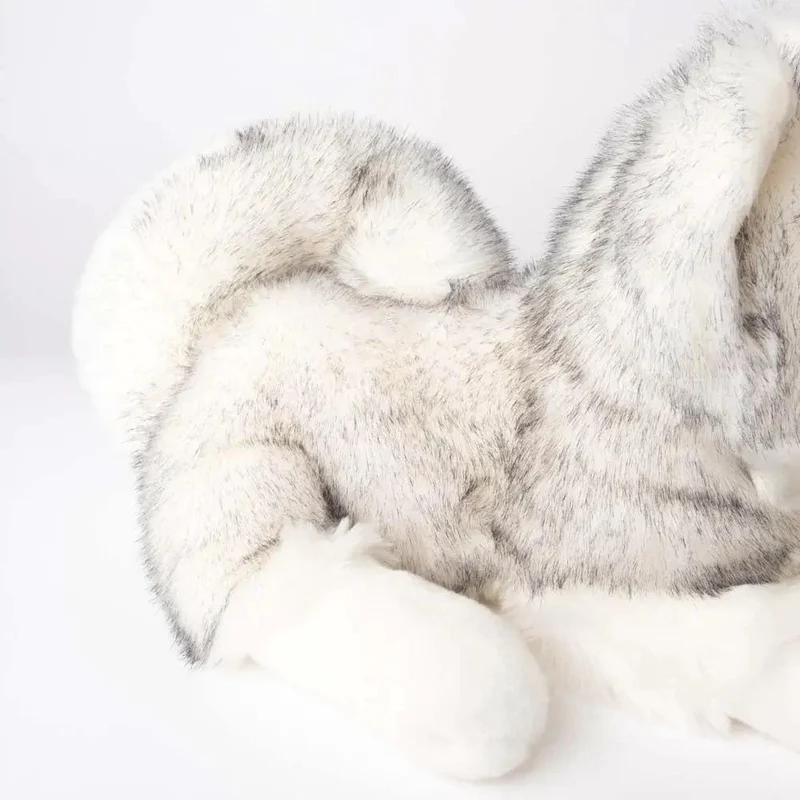 Ma peluche Husky Léonard - La Pelucherie