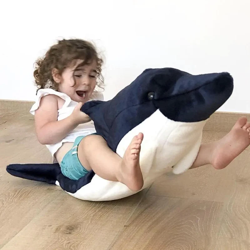 Ma peluche Dauphin Auguste - La Pelucherie