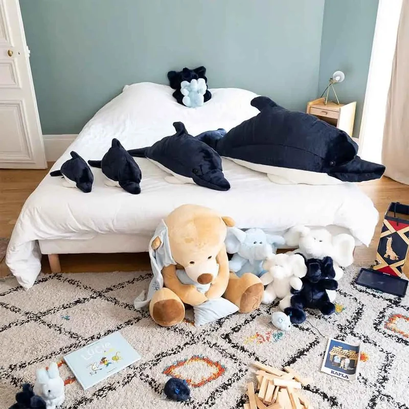 Ma peluche Dauphin Auguste - La Pelucherie