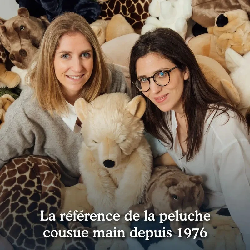 Ma peluche Éléphant Basile - La Pelucherie
