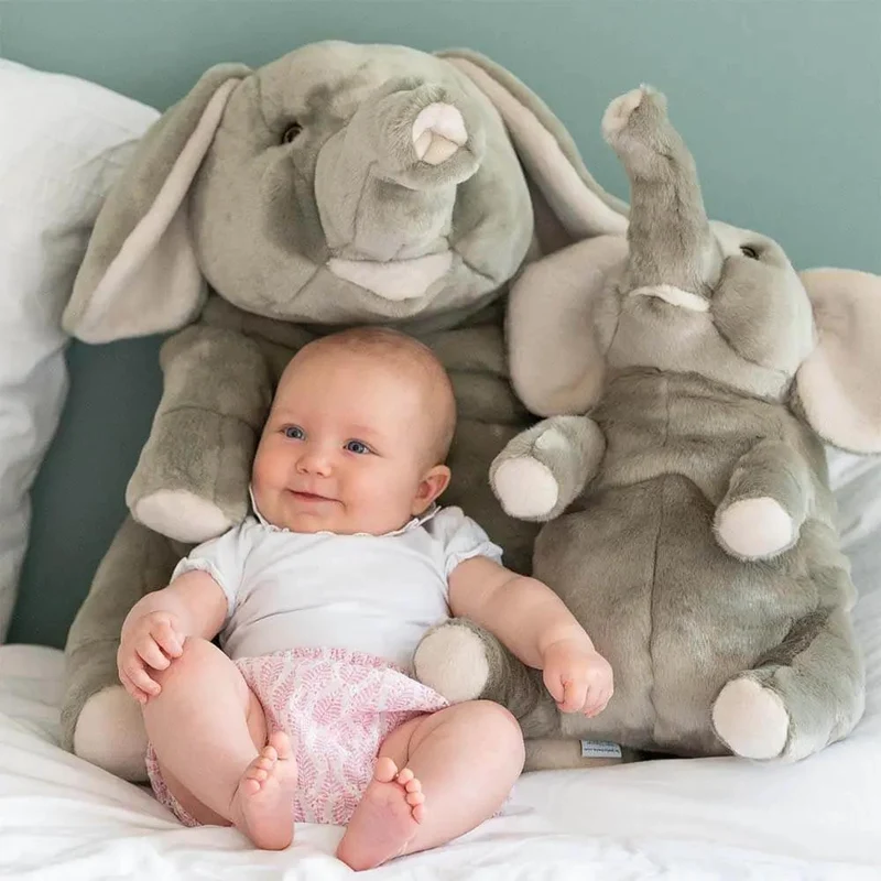 Ma peluche Éléphant Basile - La Pelucherie