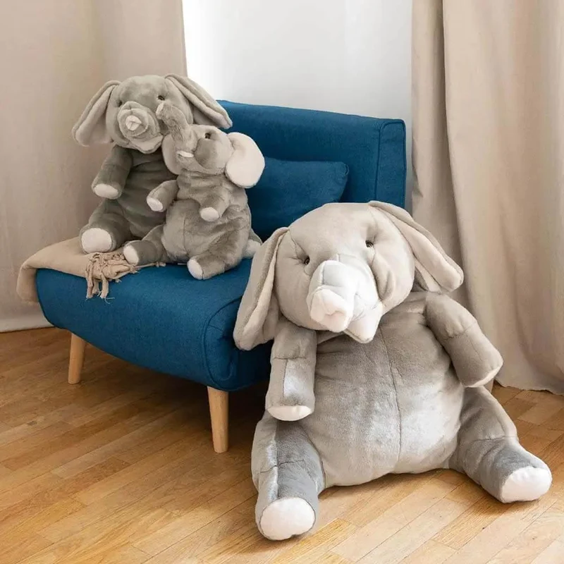 Ma peluche Éléphant Basile - La Pelucherie