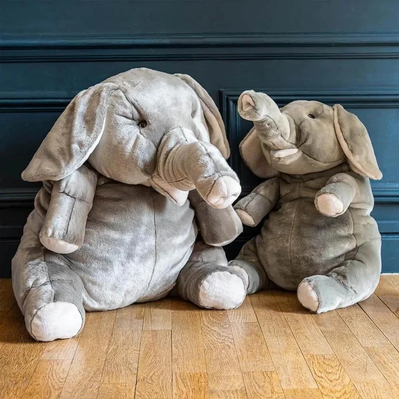 Ma peluche Éléphant Basile - La Pelucherie