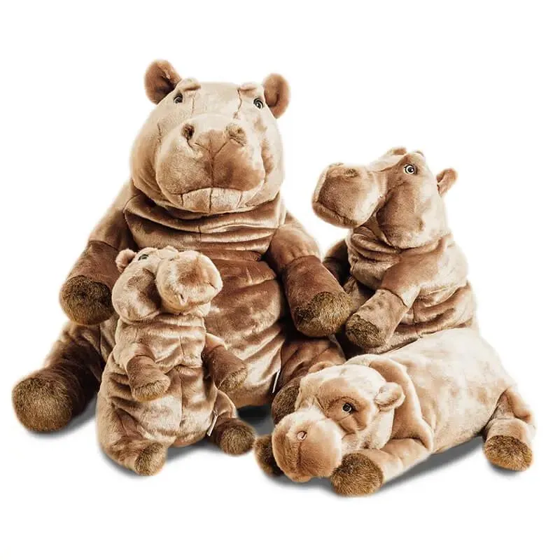 Ma peluche Hippopotame Edgar - La Pelucherie