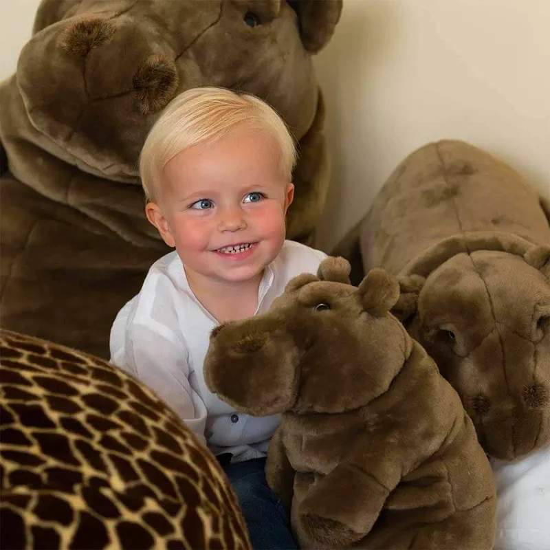Ma peluche Hippopotame Edgar - La Pelucherie