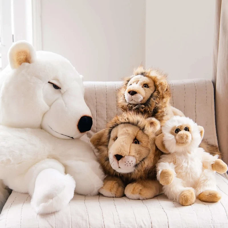 Ma peluche Lion Melchior - La Pelucherie