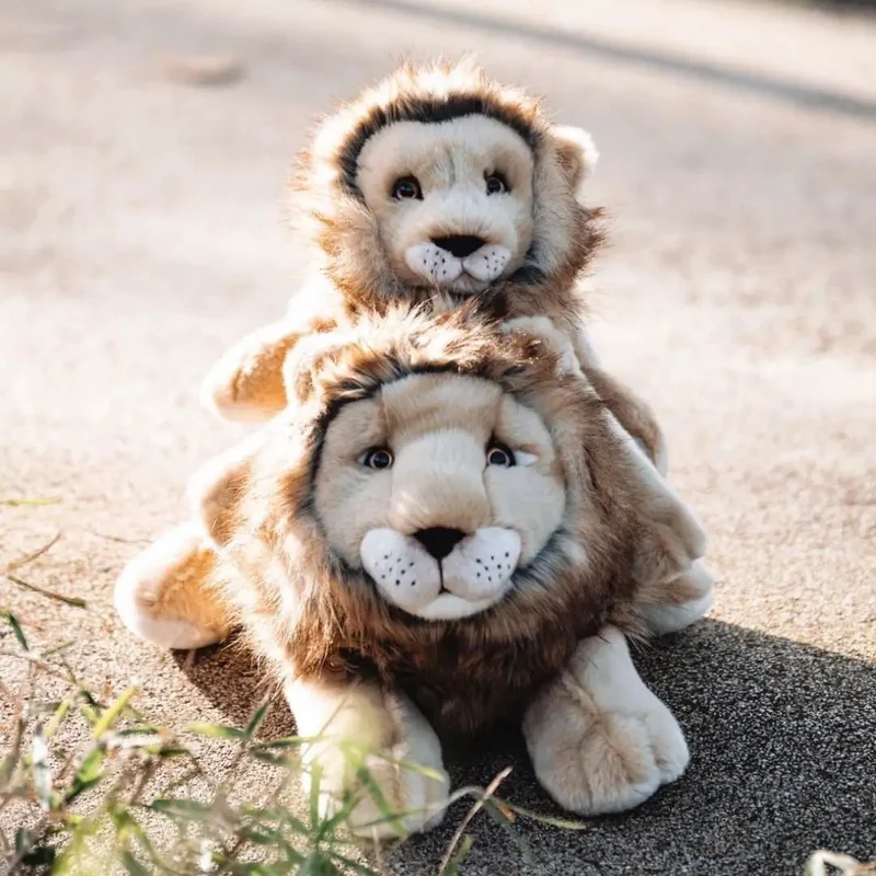 Ma peluche Lion Melchior - La Pelucherie