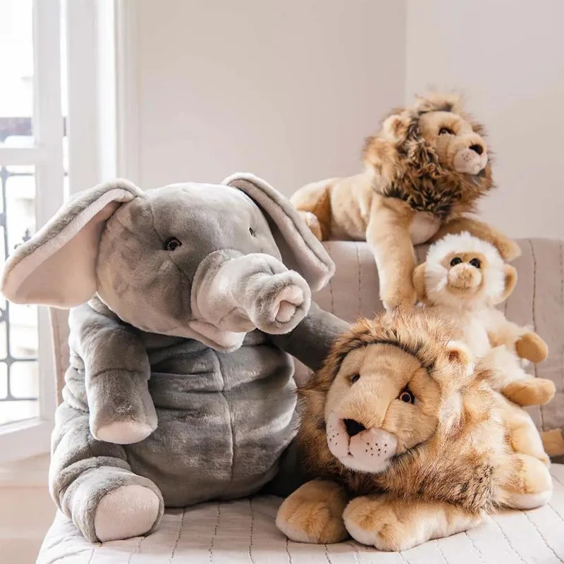 Ma peluche Lion Melchior - La Pelucherie