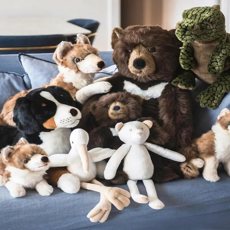 Ma peluche Ours Brun Gabin - La Pelucherie