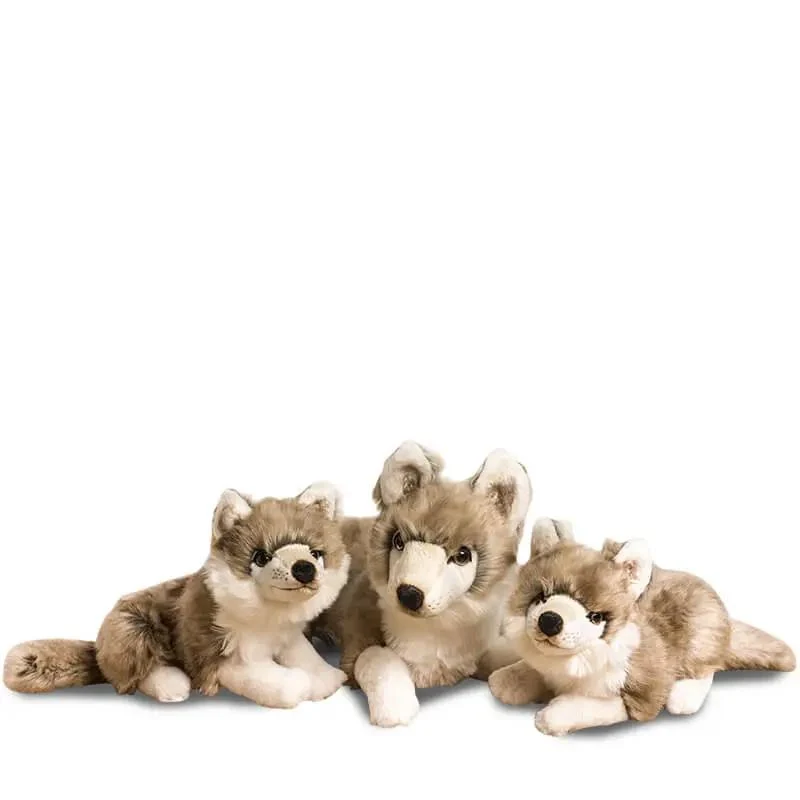 Ma peluche Loup Gaspard - La Pelucherie